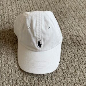 Ralph Lauren White Cap 12-24 month